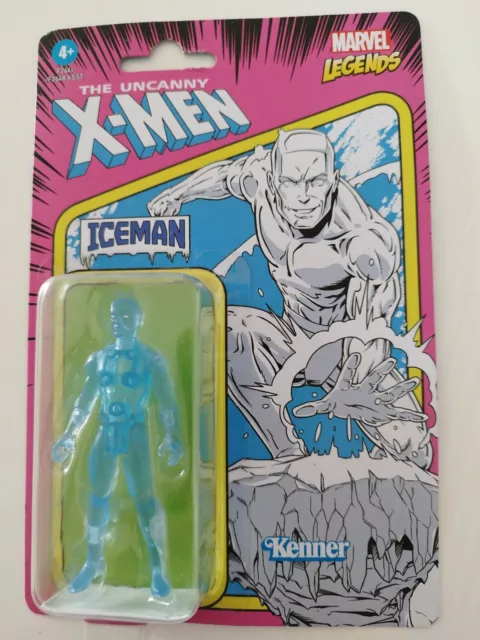 Figurine the uncanny X-Men iceman Marvel legends Kenner neuve scellée