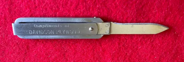 TRI-FOLD Pocket KNIFE funny folder style B&B St Paul MINN