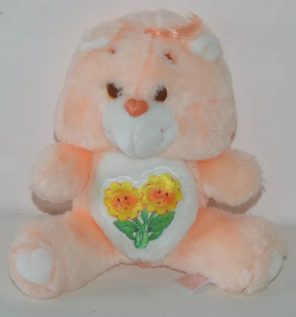 Peluche BISOUNOURS care Bears GROSCOPAIN Friends bear Vintage 18 cm 80's 1983