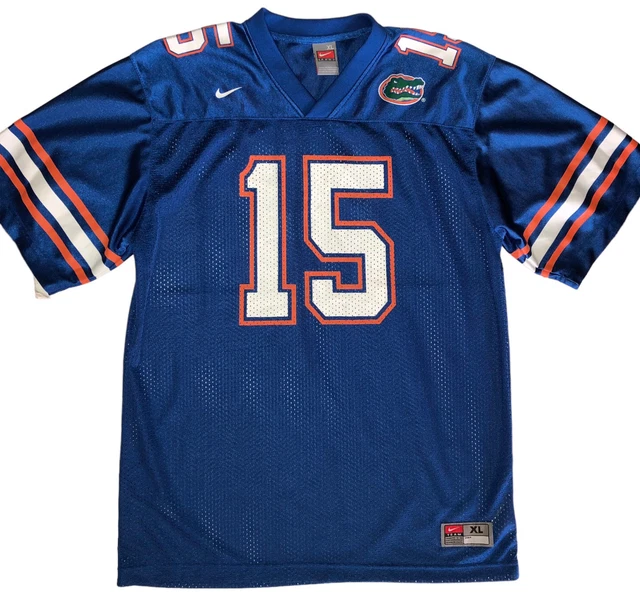 Nike Florida Gators Tim Tebow #15 Football Jersey Blue Youth Size XL