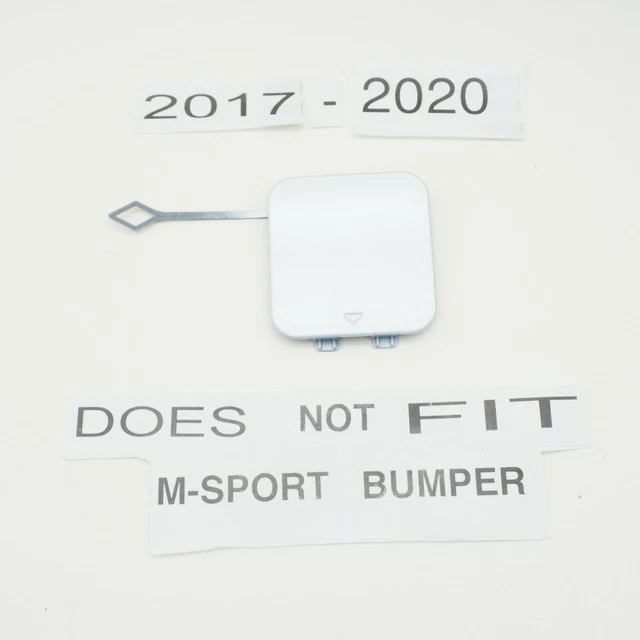 REAR BUMPER TOW Hook Cover For BMW 5er G30 SE Berlina PreLCI 1720