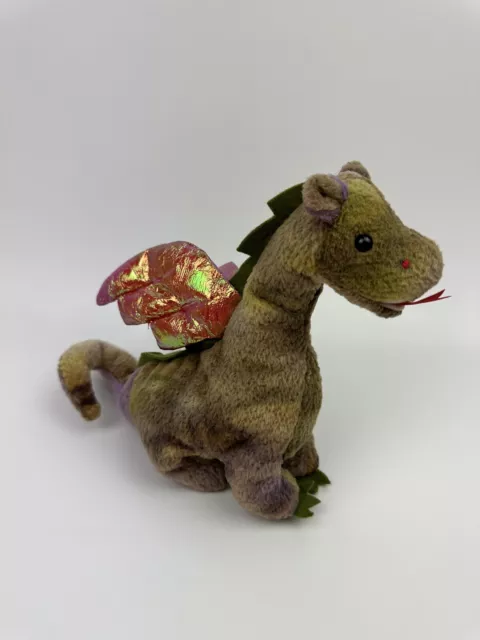 TY Beanie Baby “Scorch” the Dragon Retired Vintage Collectible MWMT (7 inch)
