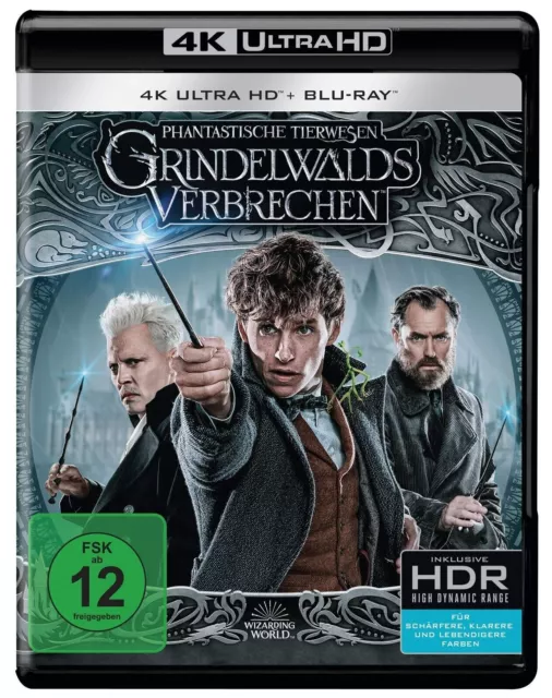 Phantastische Tierwesen: Grindelwalds Verbrechen - 4K Ultra HD BLU-RAY NEU/OVP