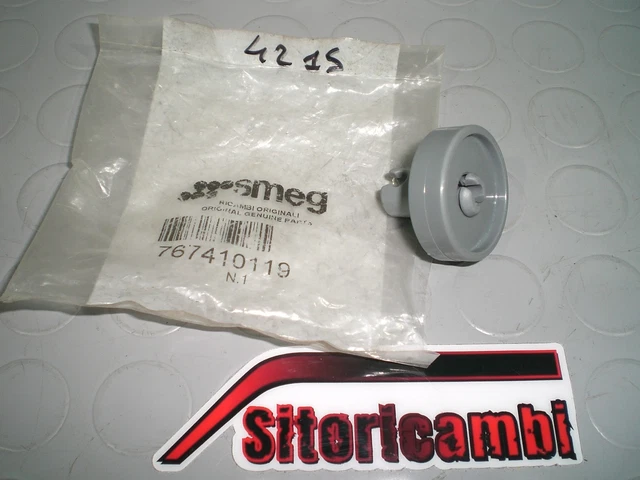 Kit Ruote Scorrimento Cestello Lavastoviglie SMEG Originale – Destra E Sinistra – Grigio