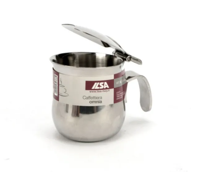 Ilsa Omnia Cafetière 1 Coupe en Acier Inoxydable