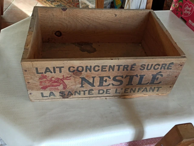 mal de crâne Produit Mystérieux caisse publicitaire en bois Installer Abondance