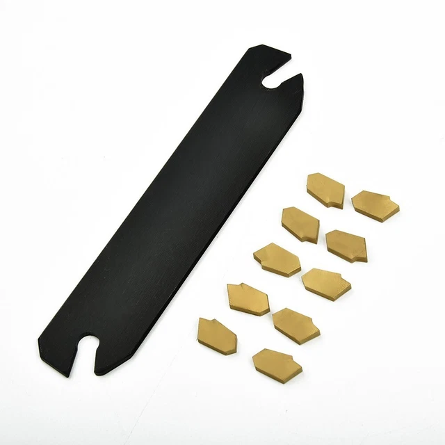 ✅SPB26-3 26mm Parting Grooving Cut-Off Tool Holder &10X GTN-3 SP300 Inserts Set