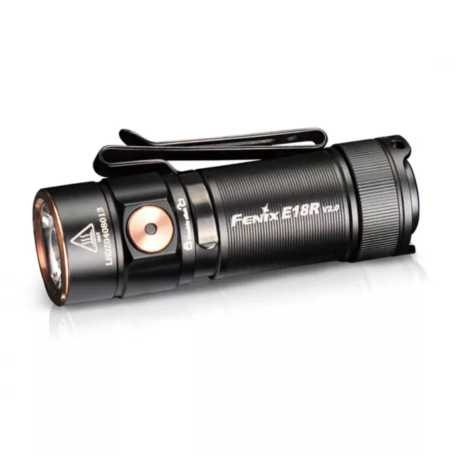 FENIX E18R V2.0 1200 Lumens Rechargeable EDC Flashlight - Type C