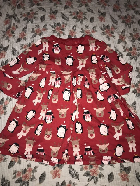 Abito natalizio per bambina ❤️ età 5-6 anni F&F ❤️