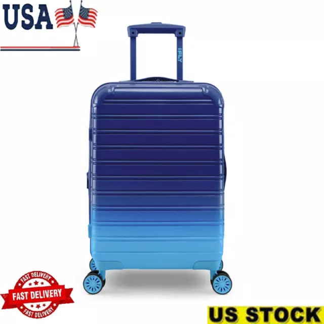 20"Hardside Luggage Carry On Suitcase Expandable Trolley Case Lightweight Travel