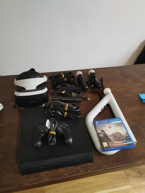 PS4 PRO Casque VR v2 2 PSMove Far Point Gun EUR 249 00