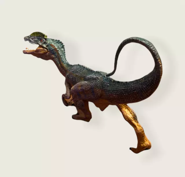 Jurassic Dinosaur Realistic Model 5.5" Dilophosaurus Figure for Kids Dino Toy