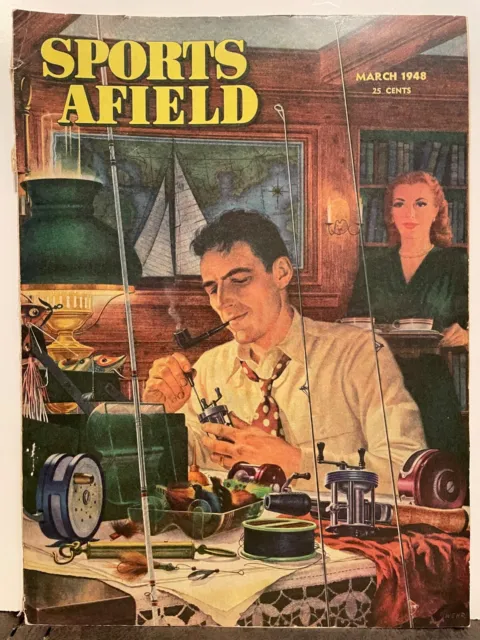 Sports Afield  Magazine  3-1948  California  Angus Shortt  Tom Lovell  Paul Webr