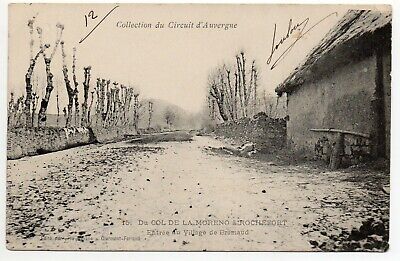 Circuit d' Auvergne - PUY DE DOME - CPA 63 - le village de BRAMAUD
