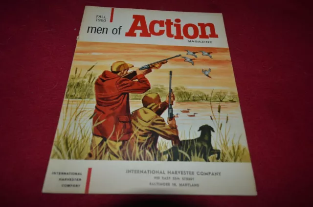 International Harvester Men Of Action Magazine Fall 1961 Dealer Brochure DCPA10