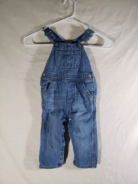 Baby Gap Blue Denim Overalls 12-18 Months