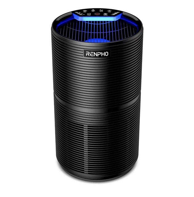 Air Purifier 600 sq ft. HEPA Filter Air Cleaner Pet Hair Allergies Smokers Odor