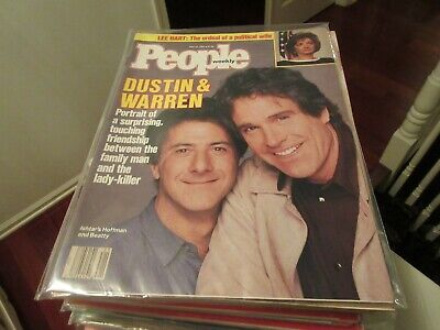 People Magazine May 25 1987 DUSTIN AND WARREN Ishtar Lee Hart / Political Wife