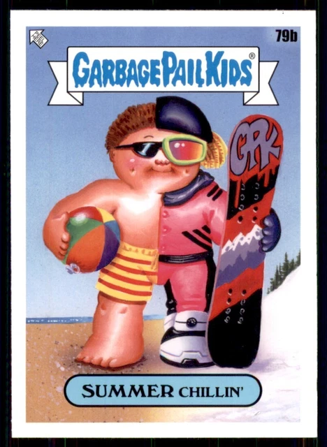 2021 Garbage Pail Kids Go on Vacation Base #79b SUMMER CHILLIN'