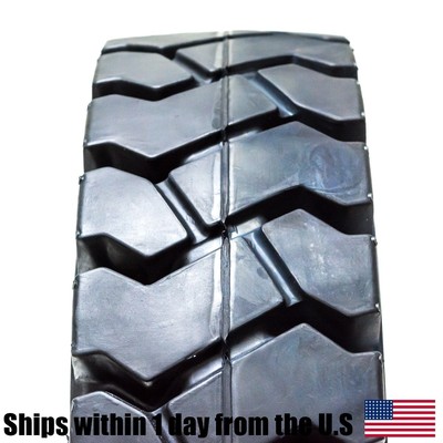 2PK 18x7-8 18x7x8 Solid Forklift Flat Proof Tire 18/7/8 1878 