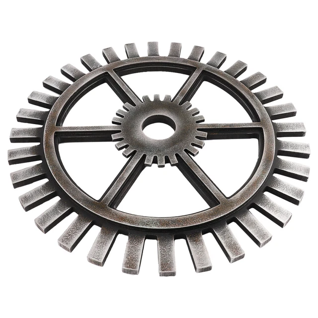 Vintage Steampunk Gear Wheel Home Bar Craft Wall Decoration For Home Bar Office