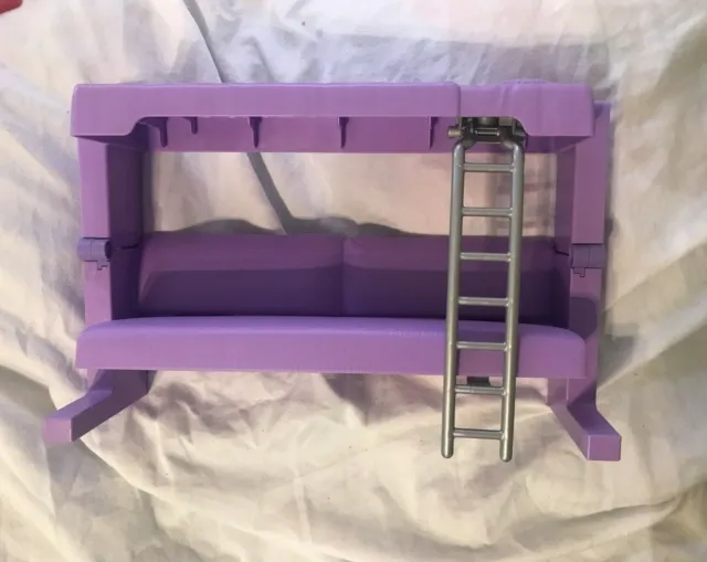 Mattel Barbie® DreamHouse™ Purple Sofa Couch Converts To Bunk Bed W/ Ladder