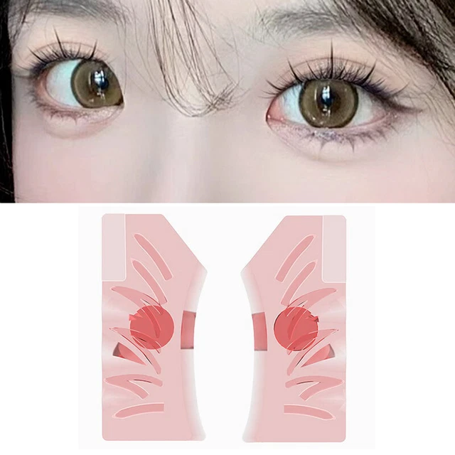 1Pair Lower Eyelash Silicone Stamp With Ink Pad For Beginner Lower Lashes St LEI