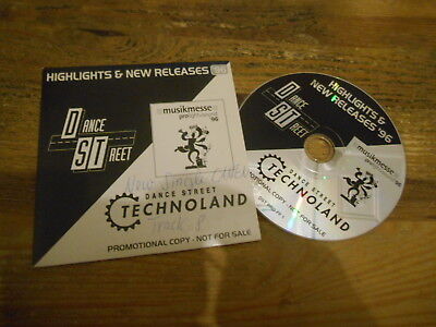 CD VA Dance Street Highlights New Releases 96 (16 Song) Promo DANCE STR cb WoC