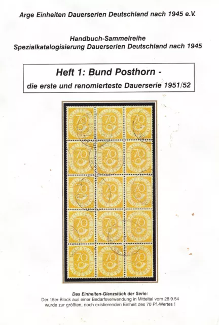 Bund Posthorn, 10 Pf Mi. 128 als Zusatzfrankatur auf Luftpost-Brief n. Panama 3