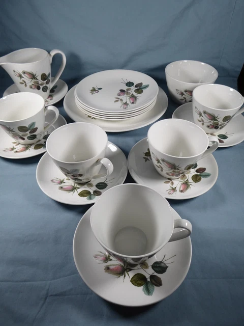 PART TEA SET Snow White Johnson Bros Ironstone