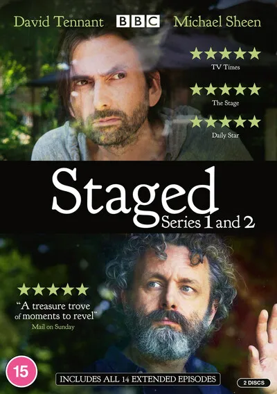 Staged: Series 1 & 2 (DVD) Georgia Tennant Anna Lundberg Lucy Eaton Simon Evans