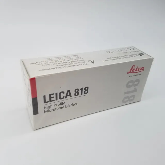 Leica 818 High Profile Microtome Blades Box of 50 14035838926