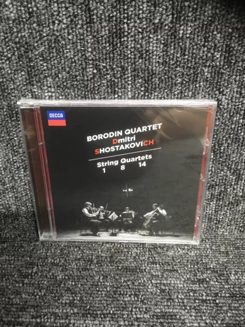 BORODIN STRING QUARTET Dmitri Shostakovich: String Quartets 1, 8, 14 New Sealed