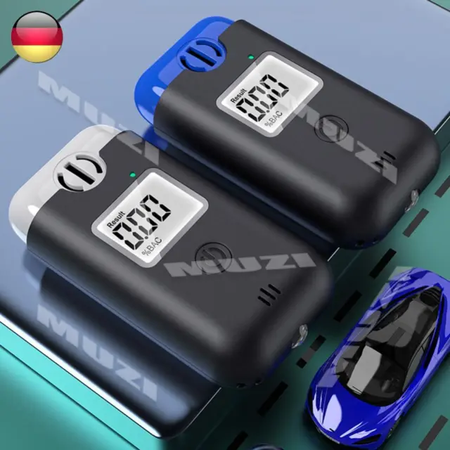 Tester alcol elettronico digitale display LCD a batteria per uso personale