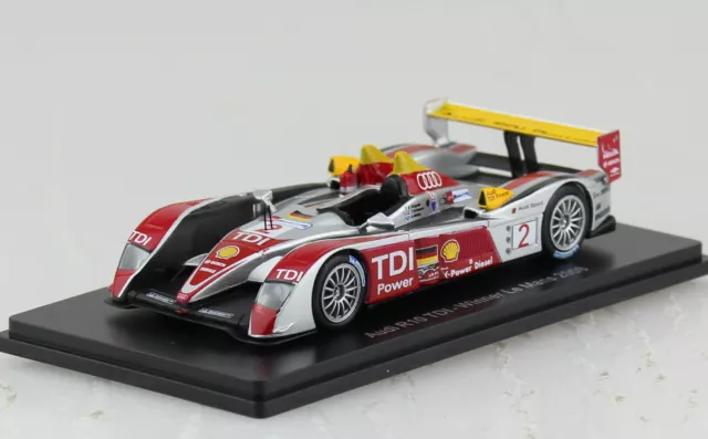 Audi R10 TDI Sieger Le Mans 2008 #2 1:43 Spark Modellauto