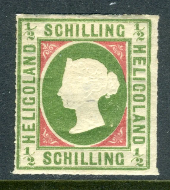 Germany 1867 Heligoland ½ Schilling Type 2 Scott # 1a Hamburg Reprint U796 ⭐⭐⭐⭐⭐