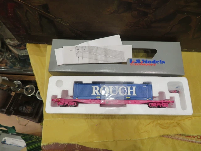 L.S. Models 30022 – Wagon Primeur Bois SNCF – Époque 4 (1971-1990) – Échelle HO