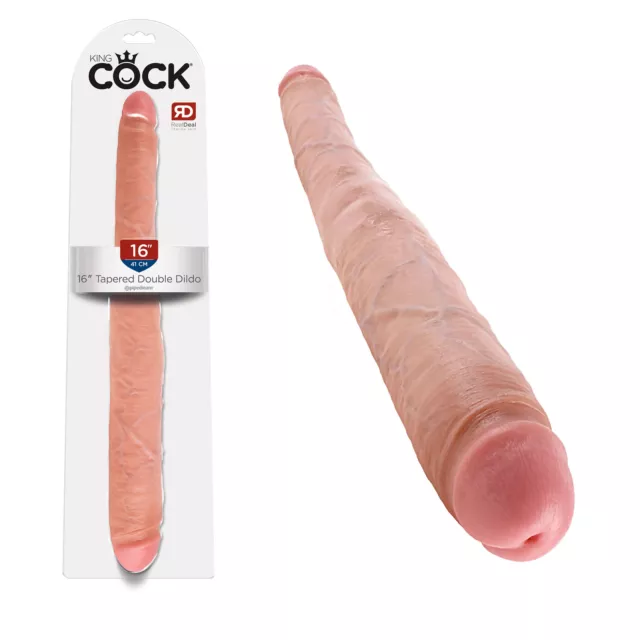 Sextoys Pour Tous Double Dong Tapered - KING COCK