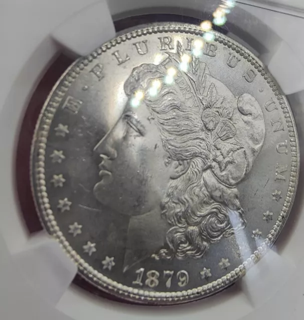 1879 S Morgan Silver Dollar NGC MS 65* very nice eye appeal