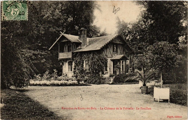 CPA AK Env. de ROZOY-en-BRIE - Le Chateau de la Fortelle-Le Pavillon (436494)