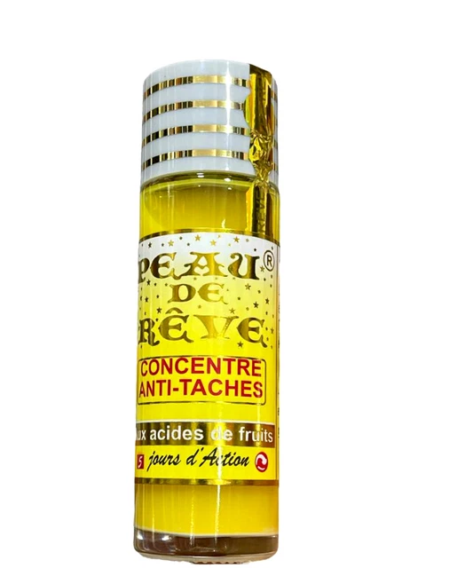 Lot De 3 Sérums Anti-tâches Belle Face Aux Acides De Fruits - 15 Ml Chaque, Exfoliant De Nuit