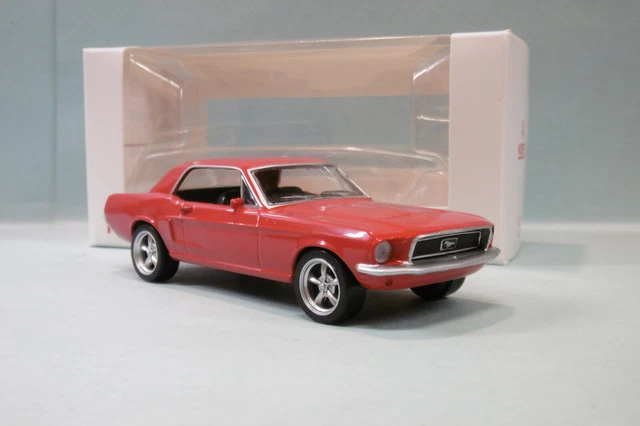FORD MUSTANG COUPÉ 1968 Vert métallisé Jet-car 1/43 Norev Neuf Boite d