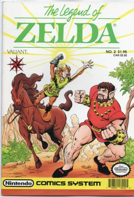 1991 Valiant Comics - Nintendo Comics System - The Legend Of Zelda #2