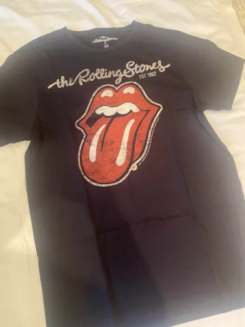 The Rolling Stones  T-shirt Men’s T-shirt (can He Unisex) - Black - Size Medium