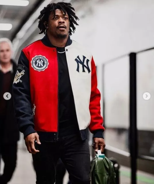 MENS NEW YORK Letterman Yankees Mash Up Varsity Jacket NY College Baseball Varsi 45.59 PicClick UK