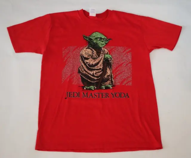 Vintage 80's Star Wars Yoda Jedi Master T-Shirt Size Medium M Single Stitch