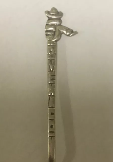 Mexico Silver 800 Vintage Souvenir Spoon Collectible