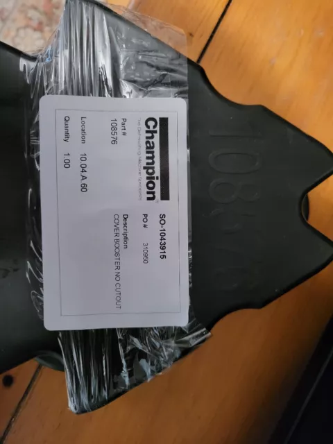 Champion dishwasher Booster Cover
