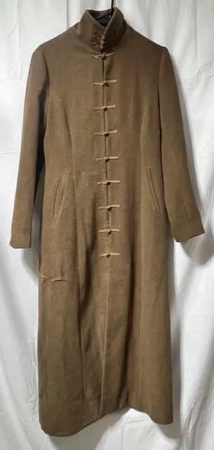 Vintage Berlin Toggle Closed Overcoat Woman’s Size 11 30s/40s  Gothic Boho