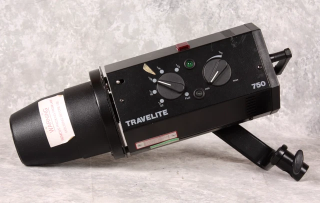 Bowens Calumet Travelite 750 WS 700W Monolight Strobe Flash CE-1105 for sale online